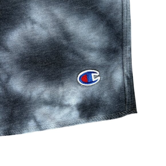 Champion Reverse Weave Tie-Dye Sweat Lounge Shorts Men XL Cozy Comfy Pajamas PJ - Picture 3 of 10